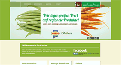 Desktop Screenshot of kantine-chemnitz.de